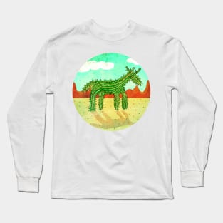 Cactus Unicorn Long Sleeve T-Shirt